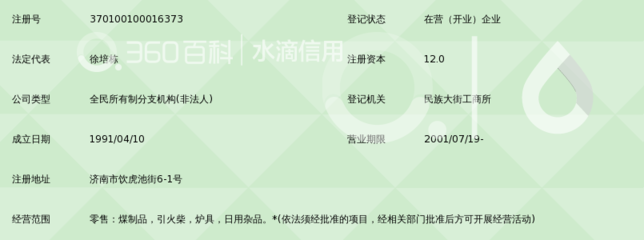 济南燃料集团总公司市中公司饮虎池煤店 守护城市余温的日用杂品店