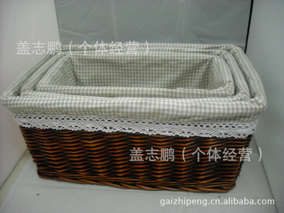 柳编套三杂物筐 自然与实用的完美融合——盖志鹏的匠心之作